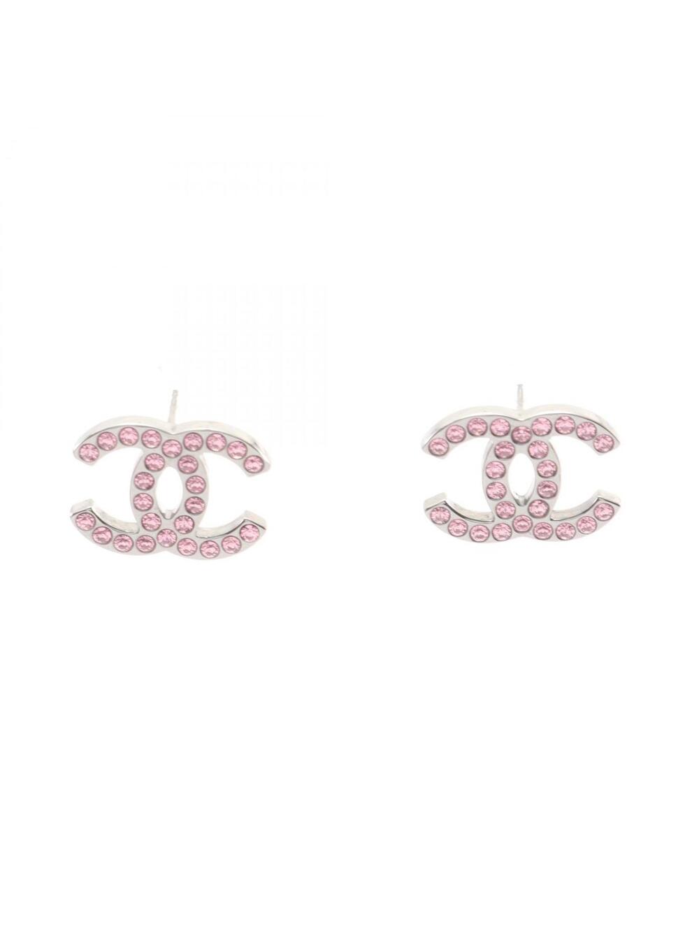 Chanel Coco Mark B17K Pierced Earrings #357437C70B